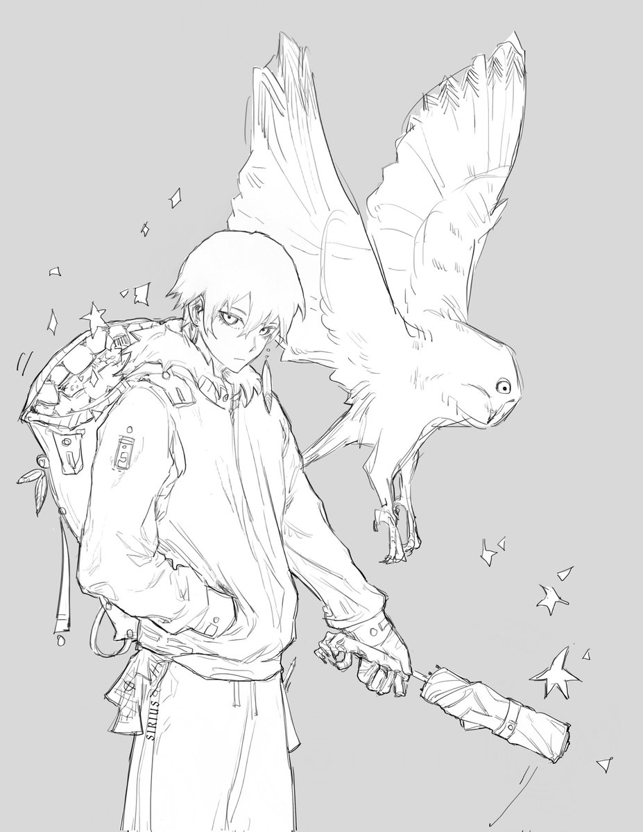 #OC #drawing 星屑魔女