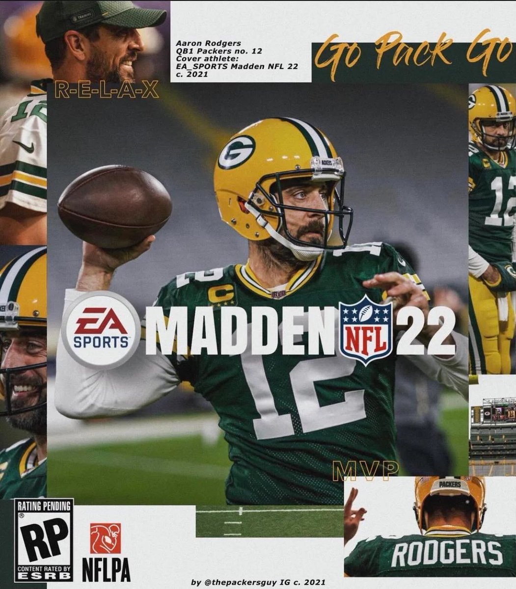 SamuelBrownRBT's tweet photo. MADDEN 22 GIVEAWAY FOR TODAY! RT/Follow to enter! Winner will be picked at random tonight (Thought Aaron Rodgers was fitting for today :D) Keep in mind, we are giving away a copy EVERY DAY until Madden 22 comes out on Early Access, so a little under 3 weeks to go!
7/26/21 https://t.co/tqXFfbfmWK