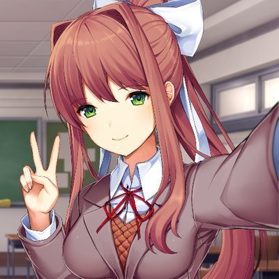 LGBT+ canon do dia on X: O personagem LGBT canon bônus do dia é Monika de Doki  Doki Literature Club! Ela é bi/pan!  / X