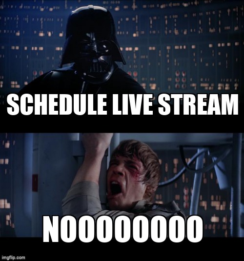 overflow_meme's tweet image. Schedule live stream stackoverflow.com/questions/6853… #youtube #youtubeapi