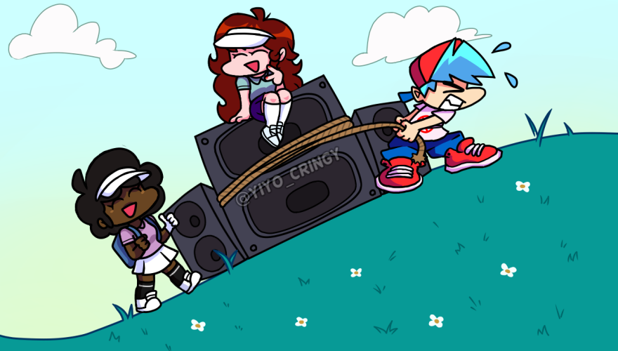 yiyohho's tweet photo. Background redraw
Carol mod = @bbsub3
 #fnf #carolroll #carolmod #fridaynightfunkin #fridaynightfunkinmods https://t.co/A87BVPKiG3