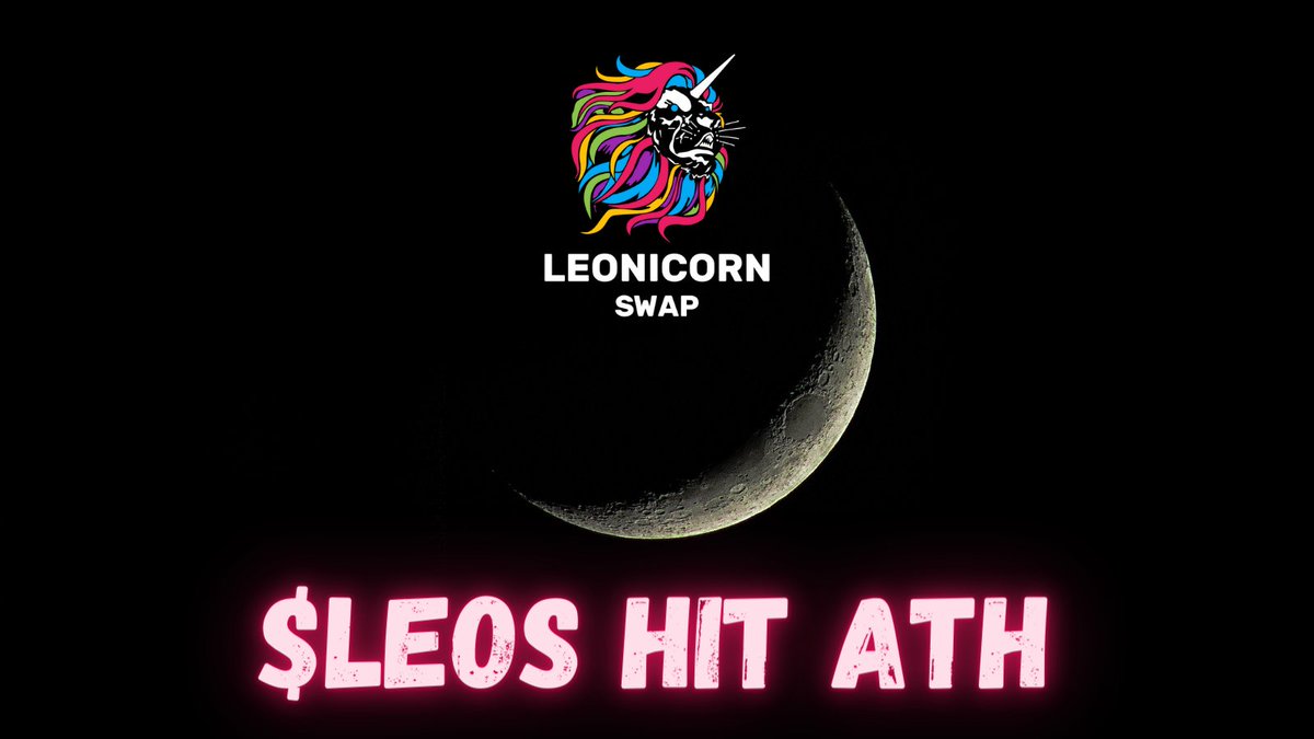 Cursedbycontent's tweet photo. On day 22, We hit our new ATH at .29. Thanks to all our holders who put trust in us, this is a little gift for you. We have a long way to go. Stay with us always. 

Buy $LEOS: https://t.co/Lja12Ur0je.

#BSCGems #BinanceSmartChain #cryptocurrency #BNB #LEOSARMY #LEONICORNSWAP https://t.co/7bn25QJMG4