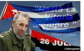 ..."Quien se levanta hoy con #Cuba, se levanta para todos los tiempos"..., Los colaboradores de las Misiones Robinson y Ribas celebramos el 68 aniversario del Asalto al Cuartel Moncada #MiMoncadaHoy #CubaMined <a href="/elsa_ena/">Ena Elsa Velázquez Cobiella</a> <a href="/JulitoVenCub/">Julio Cesar Garcia Rodriguez</a> <a href="/Gutierrez_Hist/">Vladimir G.</a> <a href="/emilia_odalis/">Odalis Emilia Carranza</a>