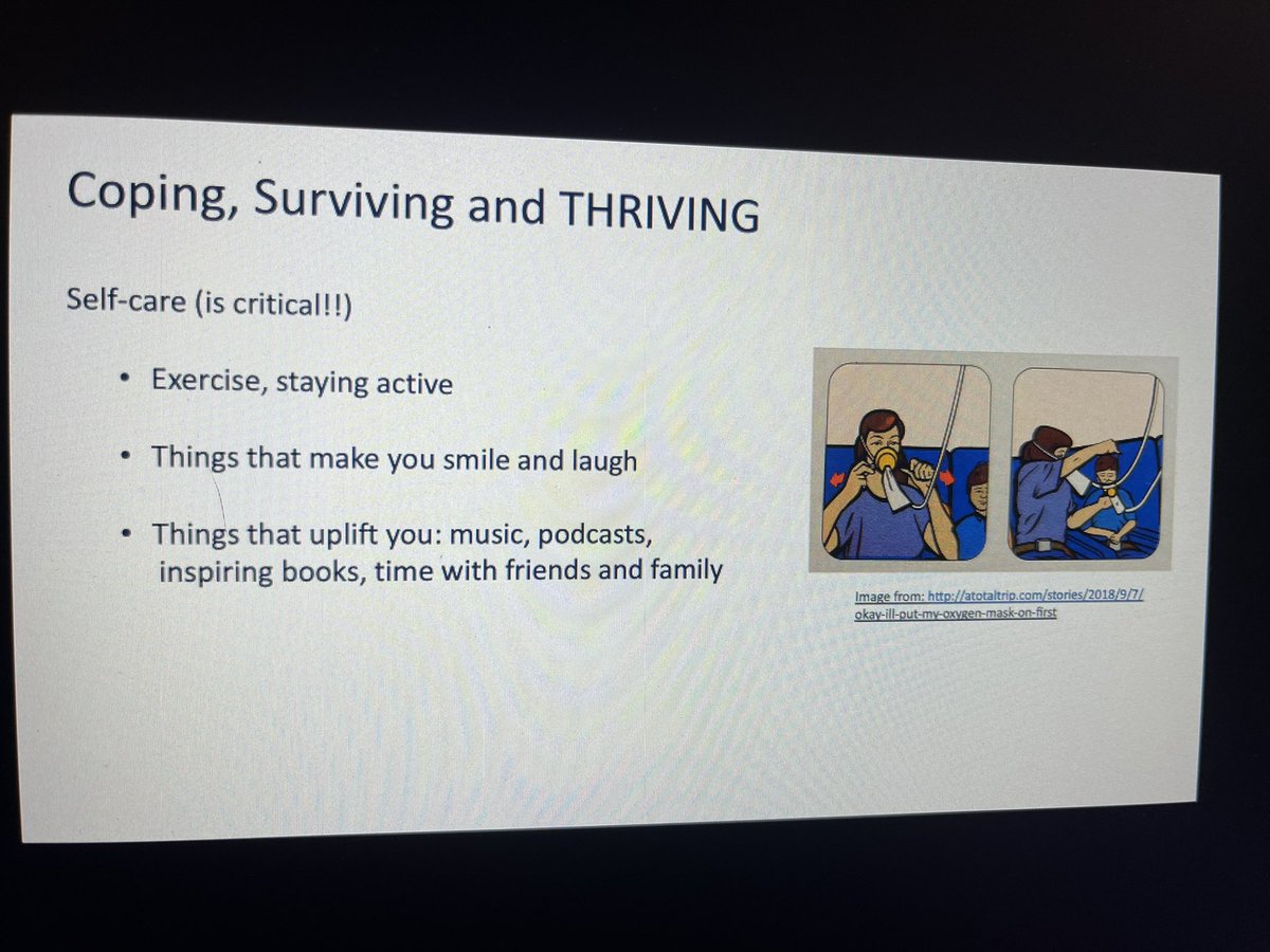 Inspiring talk by <a href="/ChristineAllenW/">Dr. Christine Allen 🇨🇦</a> Coping, surviving and Thriving! Thank you so much for sharing your experience with us #CRS2021.
