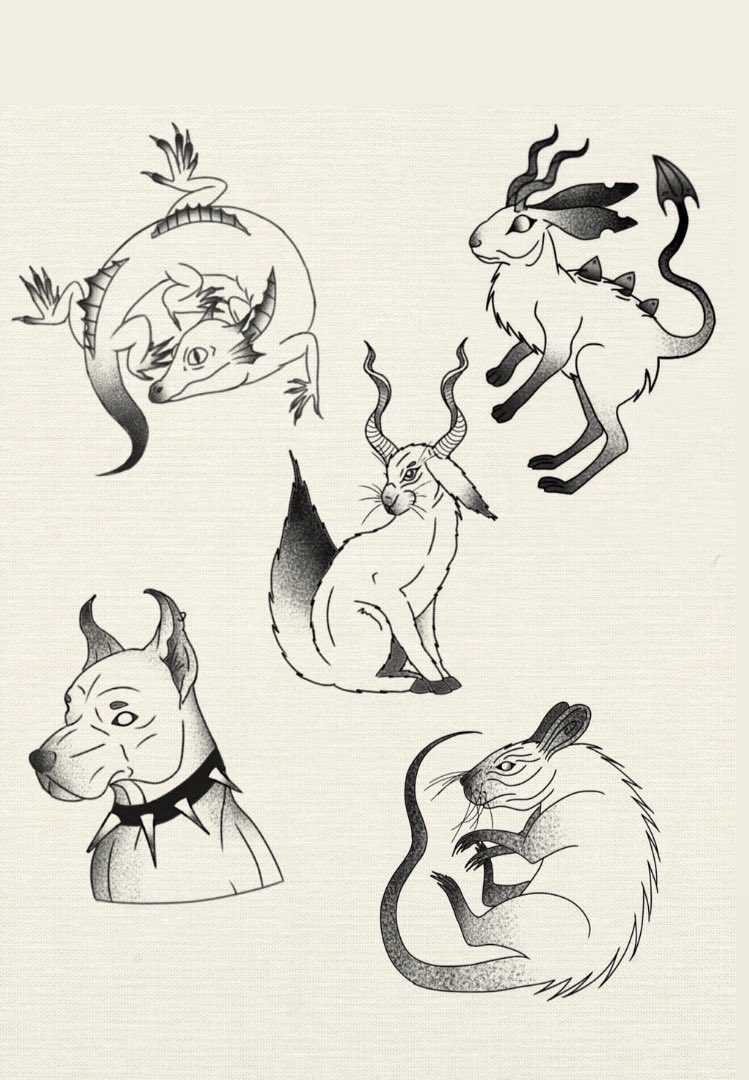 kitabixo_'s tweet photo. necesito tatuar estos bichines los tengo a 50€ cada uno venga pedidmelos 😭 https://t.co/UbJWUAMjK9