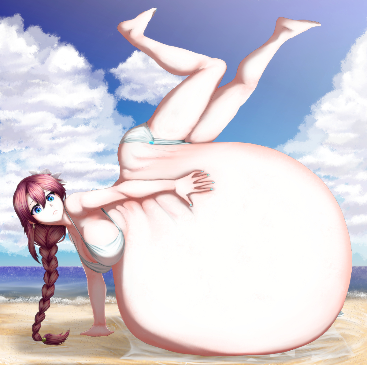 エマ・ミルスティン(閃の軌跡) #エマ・ミルスティン #閃の軌跡Ⅳ #多胎 #妊婦 #ボテ腹 #版権 https://t.co/XLGoVXd3IH 