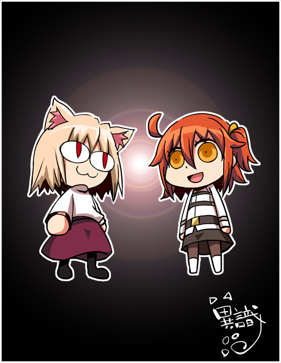 Fgo 出会ってしまったネコアルクとリヨぐだ子 Fgo 出会ってしまったネコアルクとリヨぐだ子