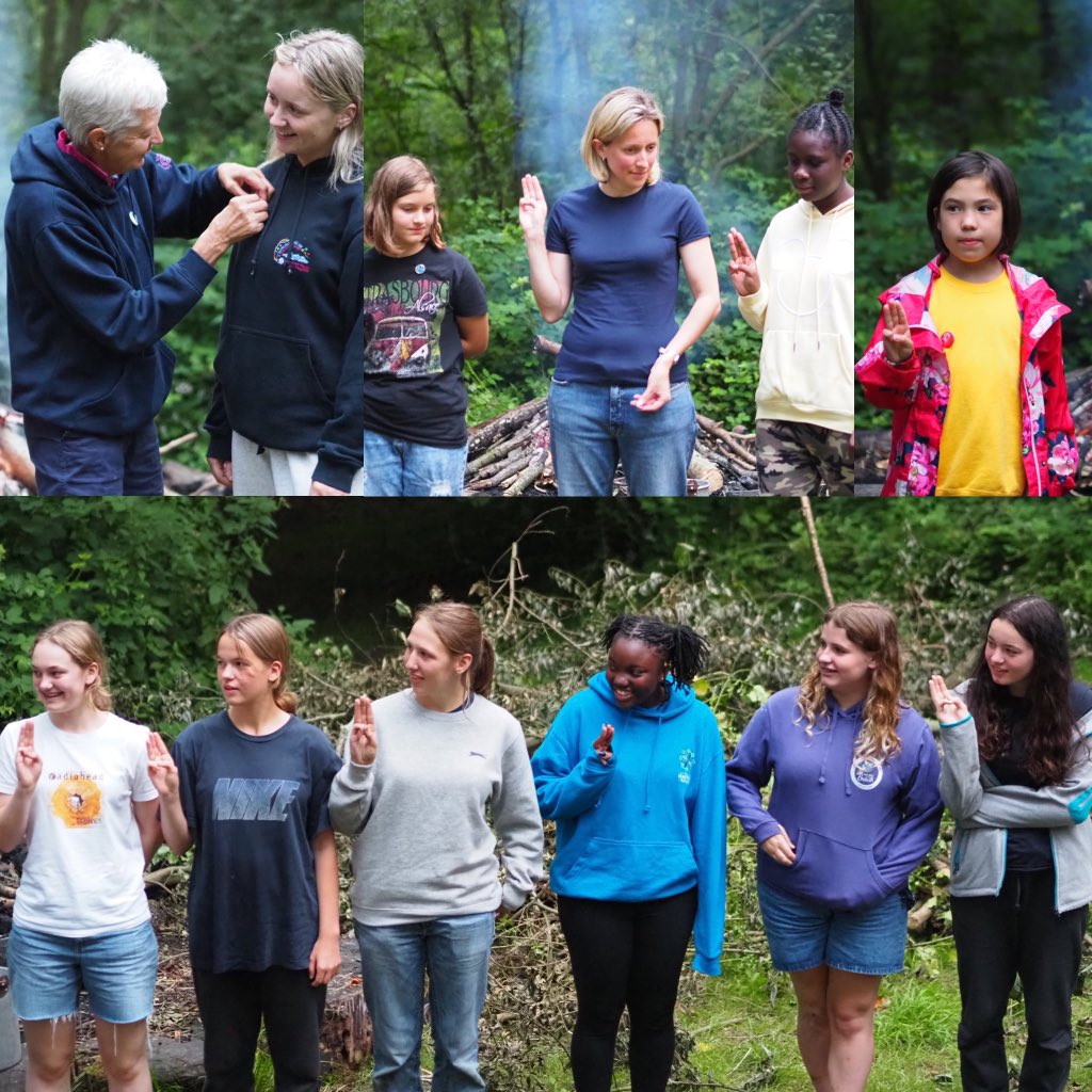 Lots of promises last night - one Brownie, two Guides, six Rangers and one adult (who is a former Brownie and who made her promise to her old leader!) <a href="/Girlguiding/">Girlguiding</a> <a href="/girlguidingLSW/">Girlguiding LondonSW</a> <a href="/Guiding_LaSER/">Girlguiding London and South East England</a>
