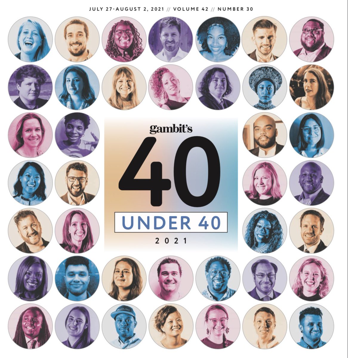 RestoreDelta's tweet photo. Round of applause to @CRCL1988’s Emily Vuxton and @ourbasin’s Michael Hopkins for being recognized in @The_Gambit’s 40 under 40 spotlight for their continuous, tireless efforts to restore coastal Louisiana! 👏🏻🌱🦪 #RestoreDelta #SaveOurCoast #Louisiana https://t.co/vsAvrMO5xF