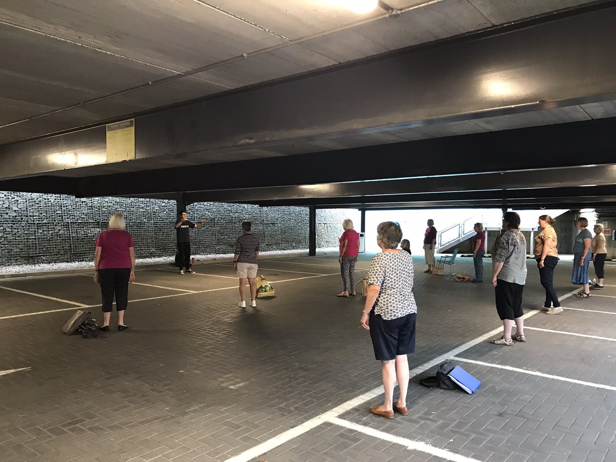 MainStSound's tweet image. Finally a Monday rehearsal in person. With our director in front of us and not on a screen. @SingLABBS @Peterisreal @harmoniestogether