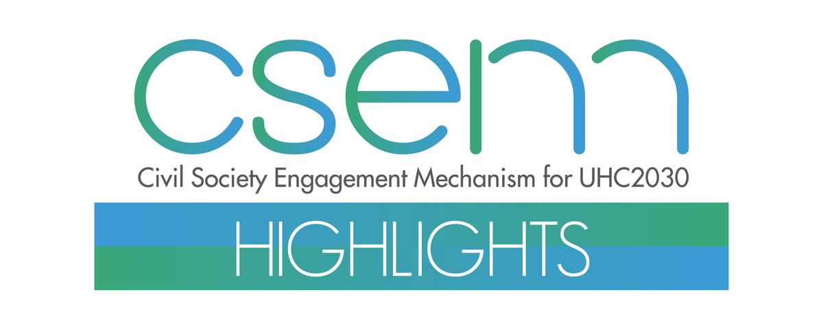 CSOs4UHC's tweet photo. 🌐What has CSEM been up to this year? 🌐
Read about our upcoming #HealthForAll Advocacy Toolkit, the @UHC2030 State of the UHC Commitment report, new resources for #UHC advocacy, highlights from recent events, and more:
📧 https://t.co/GCSAw7oMSY
#CSOs4UHC https://t.co/o8c24vD9Gg