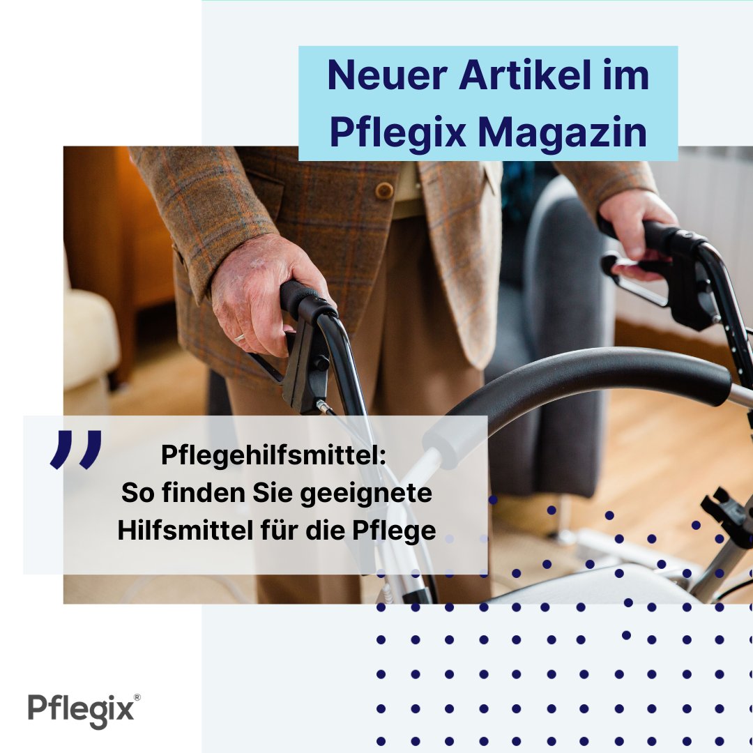 Ab sofort sind alle #Pflegehilfsmittel über ein neues #Webportal einsehbar - und können dort jetzt auch direkt online beantragt werden. 💚
Schaut jetzt rein: bit.ly/2UMUYNP 
#pflegix #hilfsmittelverzeichnis #pflegemitherz #wecare #pflege #betreuung #alltagshilfe
