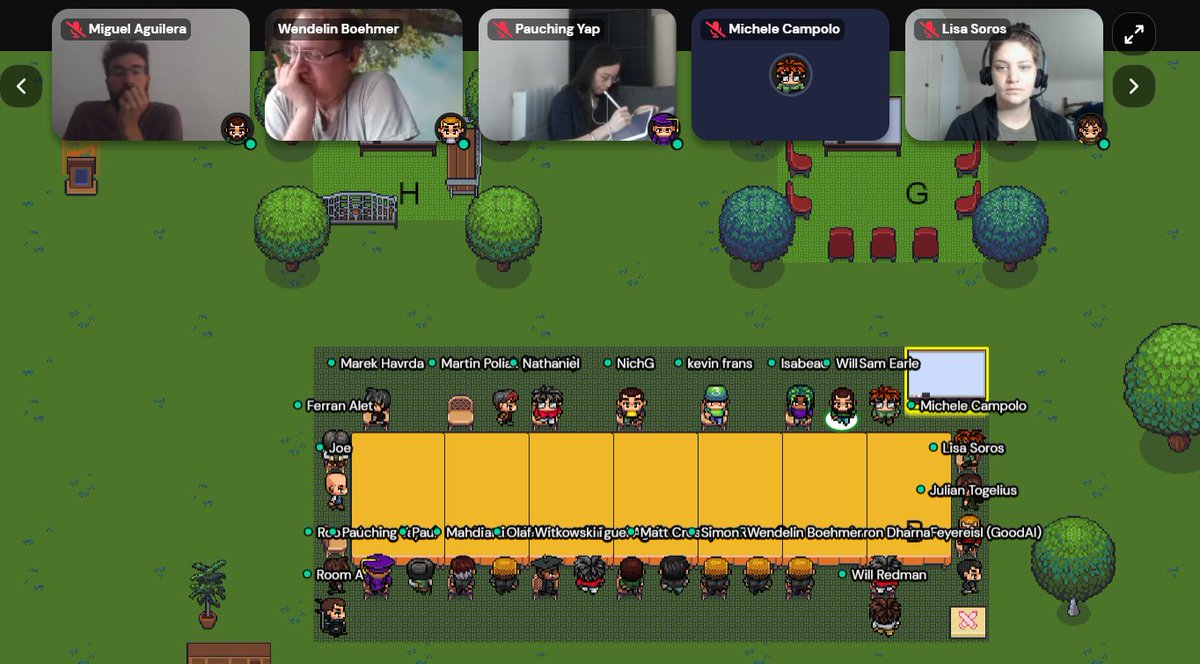 GoodAIdev's tweet image. The first day of the Badger Seminar has kicked off! With over 30 researchers online &amp;amp; in Prague! The topic for the first day is: Learning to learn; Lifelong learning (continual learning and gradual learning).