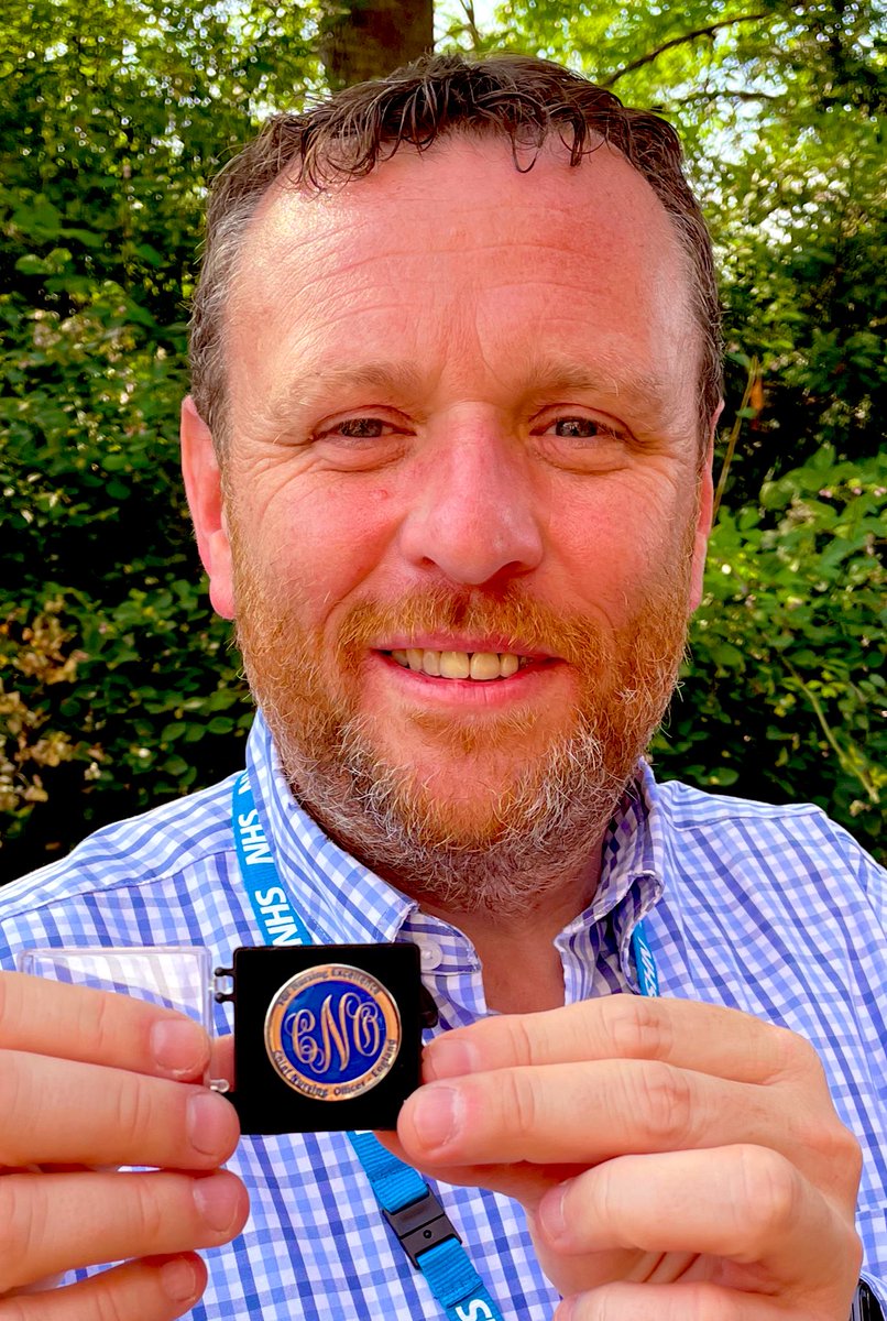 LiamHorkan's tweet photo. Monday went a bit brilliant when @CNOEngland @teamCNO_ @zoepackman117 @juliehe11757078 @Team_ESNEFT Sir Keith Willet and @NHSEastEngland PPE cell surprised me with a #CNOSilverAward - I am overwhelmed, honoured and so proud for nurses working in clinical procurement, thank you https://t.co/z3j0SCYHX7