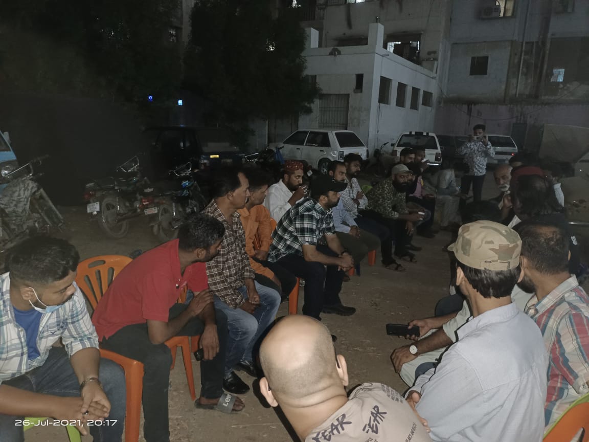 سرجانی سے تعلق رکھنے والے کھرل قبیلے کے رہنما فیصل کھرل کی فیڈرل بی ایریا آمد۔ پاکستان پیپلز پارٹی میں شمولیت کرنے والے ثاقب غنی اور دیگر کارکنان سے ملاقات کی اور شمولیت پر مبارک باد دی۔

<a href="/SaeedGhani1/">Senator Saeed Ghani</a> 
<a href="/Zafarppp1/">Adv.Zafar Ahmed Siddiqui</a> 
<a href="/murtazawahab1/">Murtaza Wahab Siddiqui</a> 
<a href="/MediaCellPPP/">PPP</a> 
<a href="/AqrabaFatima/">Syeda Aqraba Fatima</a> 
<a href="/WajihaAbid1/">Syeda Wajiha Abid Rehmani</a>