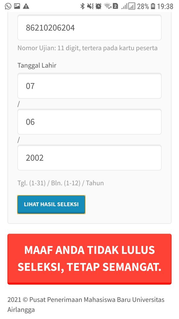 kimel_ni's tweet image. MAKASIH BANYAK GARA2 INI MENTAL GUA KUAT BGT #sbmptn21 #simakui2021 #smup #unairvokasi