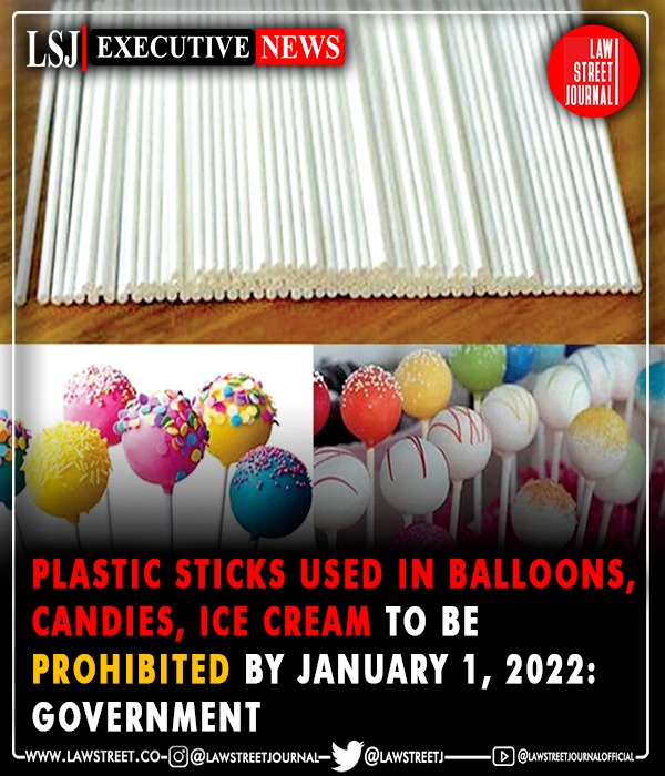 LawstreetJ's tweet photo. Candy sticks and ice-cream sticks made of plastic may get phased out from January 1, 2022, the Centre informed Parliament on Friday. @LawstreetJ #LSJExecutive #plasticsticks #plasticstickstoplastic #stopplastics #stopplasticstraws #stopplàstics #Parliament https://t.co/t2u0OTai4W
