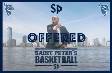 Blessed to receive an offer from Saint Peter’s University!! @PeacocksMBB