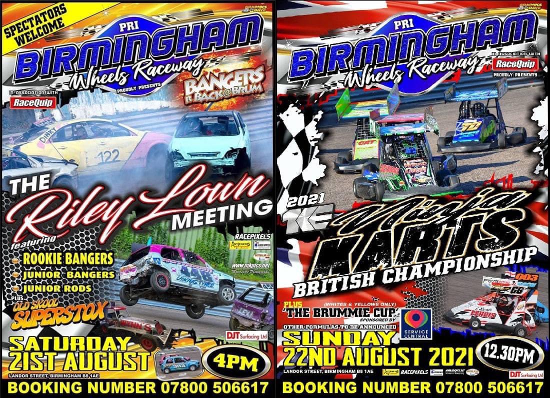 Advertising Opportunities 2021
With our Speedweekend fast approaching we have advertising opportunities for our race program over the weekend

Half Page £20 
Full Page £40

Please email us:- info@pribirminghamwheel.com