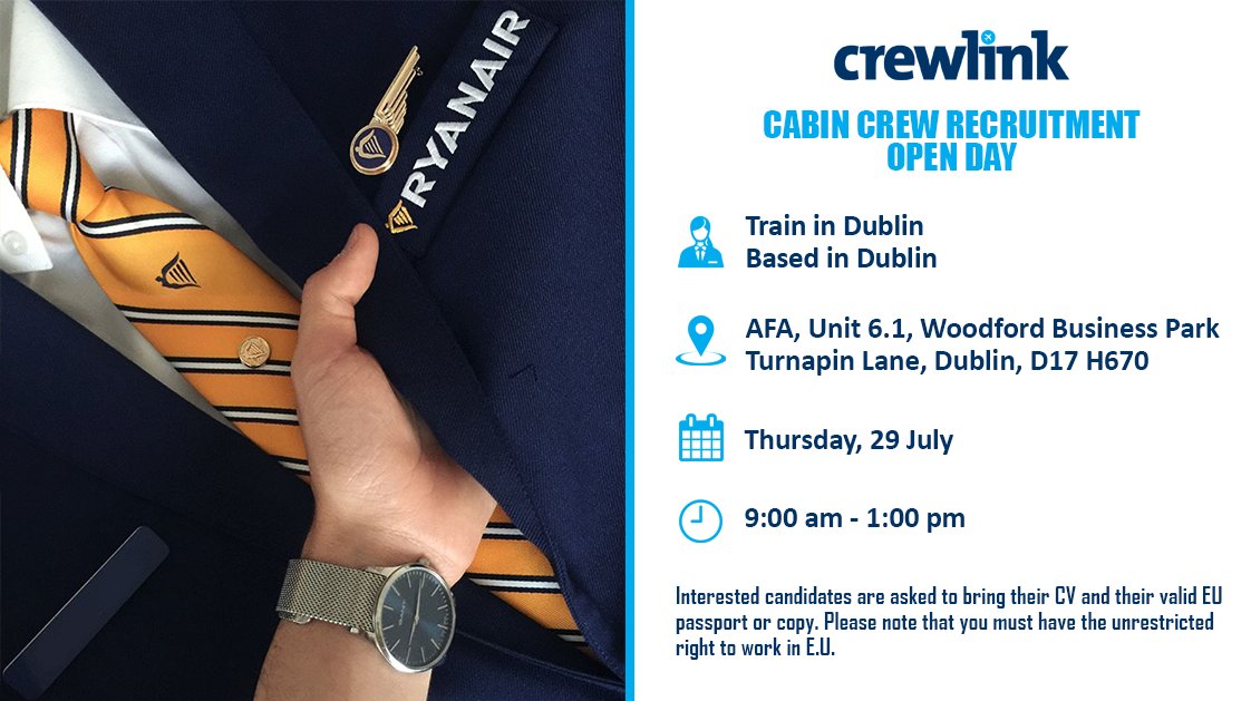 Our Recruitment Days are back! Meet us in Dublin next Thursday, 29 July ...