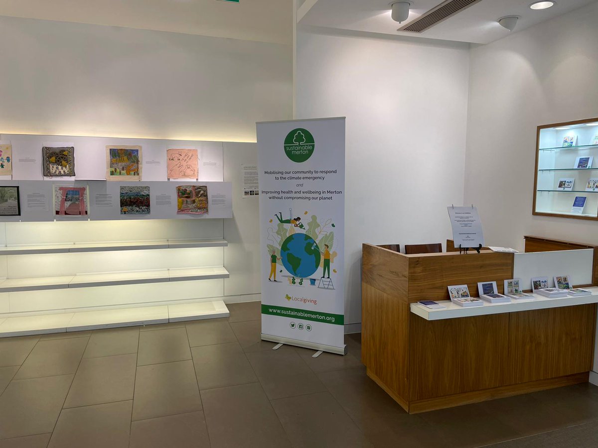 🌟 Back by popular demand 🌟 and OPEN THIS WEEK for a bonus few days <a href="/SustainableMert/">Sustainable Merton</a> #LovingEarth: A Legacy of Lockdown Exhibition @CentreCourtShop!

🌟 TUES: 10am - 4.30pm
🌟 WEDS: 9.30am - 12.30pm
🌟 THURS: 2 - 5pm
🌟 FRI: 2 - 4.30pm

Not to be missed! 🌎💙
