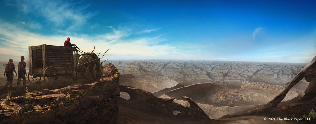 DNAvenomART's tweet photo. Today I'm sharing with you "The Shattered Plains" an illustration by Ivan Roujev. A great artist and even greater friend!
PF: https://t.co/7WcNJANrQK
Song: https://t.co/svEyQ5vTj6
Album: https://t.co/NgZLu6Lupr
#stromlight #cosmere #brandonsanderson https://t.co/tP6Y9eC3ry