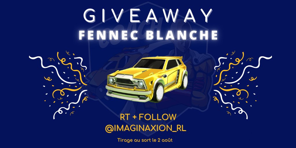 💥#𝗚𝗜𝗩𝗘𝗔𝗪𝗔𝗬 𝗥𝗢𝗖𝗞𝗘𝗧 𝗟𝗘𝗔𝗚𝗨𝗘 💥

🌞Pour fêter l'été, une belle fennec titanium white à gagner ! 

🔁RT ce tweet
❤️Follow <a href="/ImaginaXion_RL/">Ima</a> 

👉Tirage au sort en live sur #twitch dans une semaine