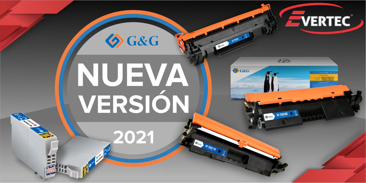 EvertecAR's tweet photo. Redescubrí G&amp;G ↑MAYOR CALIDAD ↓MENOR COSTO

INKJETs Compatibles con:
T-2971 NEGRO►U$D 2,10
T-2962 CIAN►U$D 2,10
T-2963 MAGENTA►U$D 2,10
T-2964 AMARILLO►U$D 2,10
Promoción válida para compras con un mínimo de 100 unidades que incluyan 25 unidades de cada inkjet promocionado. https://t.co/qIjGXJoP3z