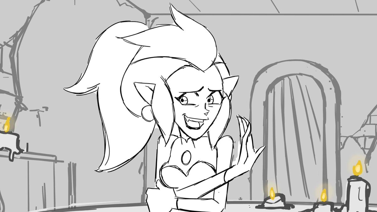 One of the reasons this ep was personally so fun to do was I got to draw flirty adults!! And GET PAID FOR IT (2/7)
#theowlhousespoilers