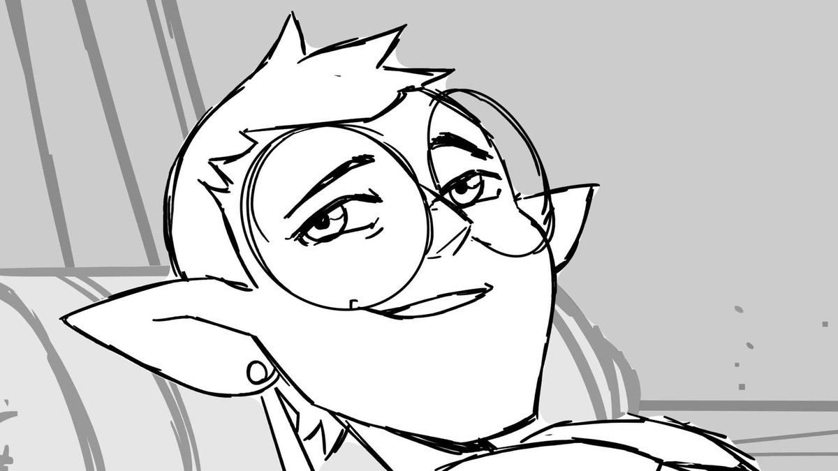 One of the reasons this ep was personally so fun to do was I got to draw flirty adults!! And GET PAID FOR IT (2/7)
#theowlhousespoilers