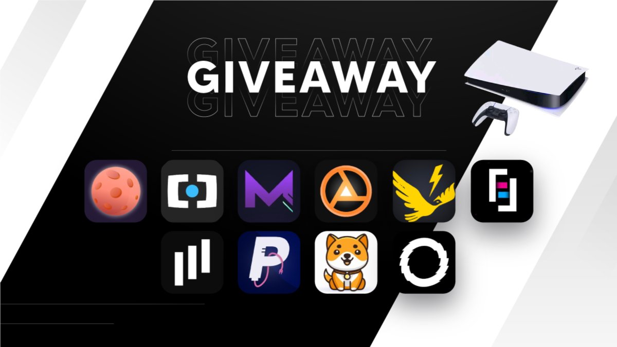 Server_Buddy's tweet image. PS5 giveaway!🎁

1x @Nova_bott Copy
1x @AIOLuna Copy
1x @ProxiesMasked 2GBResi
1x @Shocked Monthly
1x @ArbitrageOps Monthly
1x @FrenzyFlips Monthly
1x @EversifyX Monthly
1x @PluggedAIO Copy
1x @DinoAIO Copy
1x @KicksRaffleBot Copy

Rules:
- Follow
- Retweet

Ends in 48 hours!⏰