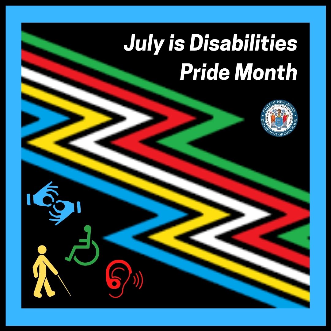 NewJerseyDOE's tweet image. #DisabilityPrideMonth is recognized every July by honoring each person&apos;s uniqueness as &quot;a natural &amp;amp; beautiful part of human diversity.&quot; @AmeriDisability. With education &amp;amp; continued advocacy, we can create a culture that embraces the disabled in ways that evoke support &amp;amp; equity.