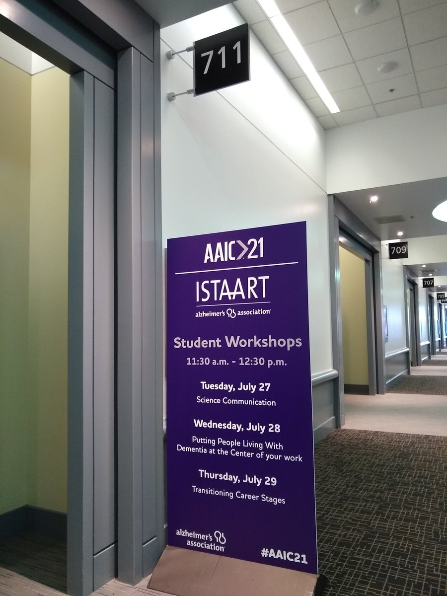 TweetwithQuinn's tweet photo. Our #ECRPIA workshops feel even more real now, 3 sessions, Tuesday, Wednesday and Thursday 11:30-12:30 - Science communication, putting people living with dementia at the center of your work and the final one on transitioning career stages #AAIC21 @ISTAART (1/3) https://t.co/XSRPmdsdqS