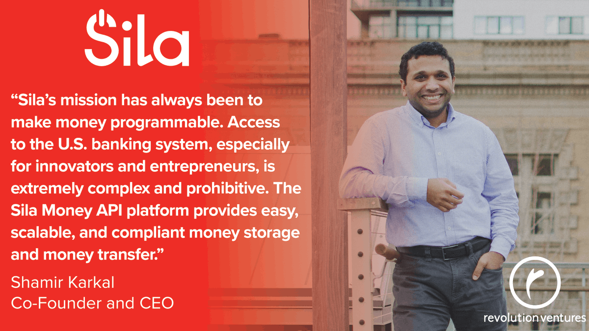 revolution's tweet image. At Revolution, we often invest in the founder as much as the idea. 💭

Revolution Ventures' @sieg &amp;amp; @grahamober on partnering with #fintech pioneer @shamir_k and our latest investment in @SilaMoney: rvltn.vc/3iN6H6T