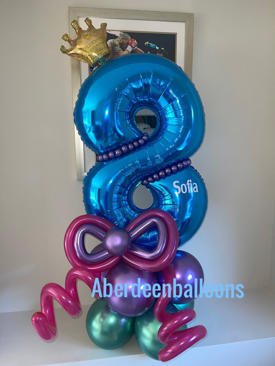 abdn_balloons's tweet photo. HAPPY•8TH•BIRTHDAY 

_SOFIA_💫

Have a fun filled day 💫

Love Aberdeen Balloons🎈 https://t.co/8nFDRGss9q