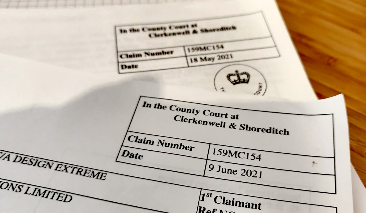designextreme_'s tweet photo. Won a small claim against @brandrelations_ for the unpaid for web design for Thai Angels. The counter-claim by was rejected in full. Richard Horwell stormed out before the end shouting “bias” at the judge. #unprofessional https://t.co/IfWrUxKXbD