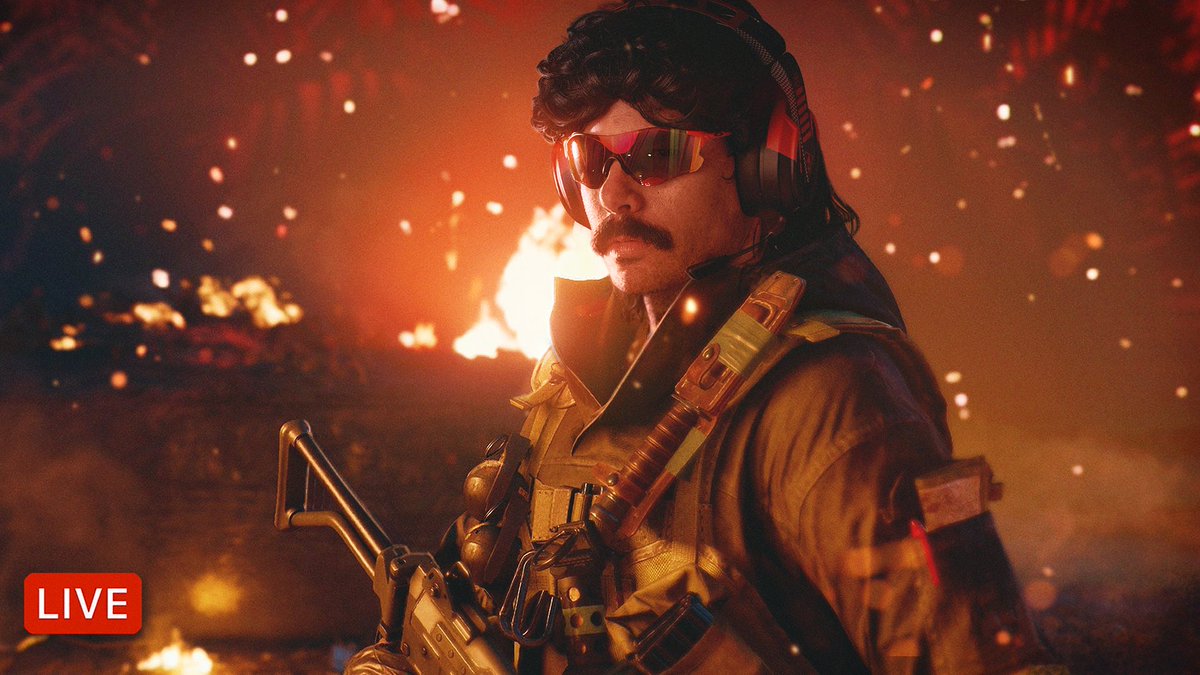 DrDisrespect's tweet photo. 🔴LIVE - WARZONE - Cracked Creator Tournament

Last week, @ZLanerOFFICIAL and the 2x dealt with power issues, lack of gaming steroids etc., so we didn't make the cut in week 1 of the 10k qualifier.  

Today, trust me, we're going deep in this.

https://t.co/ethohFJafL https://t.co/8eIZccFE0n