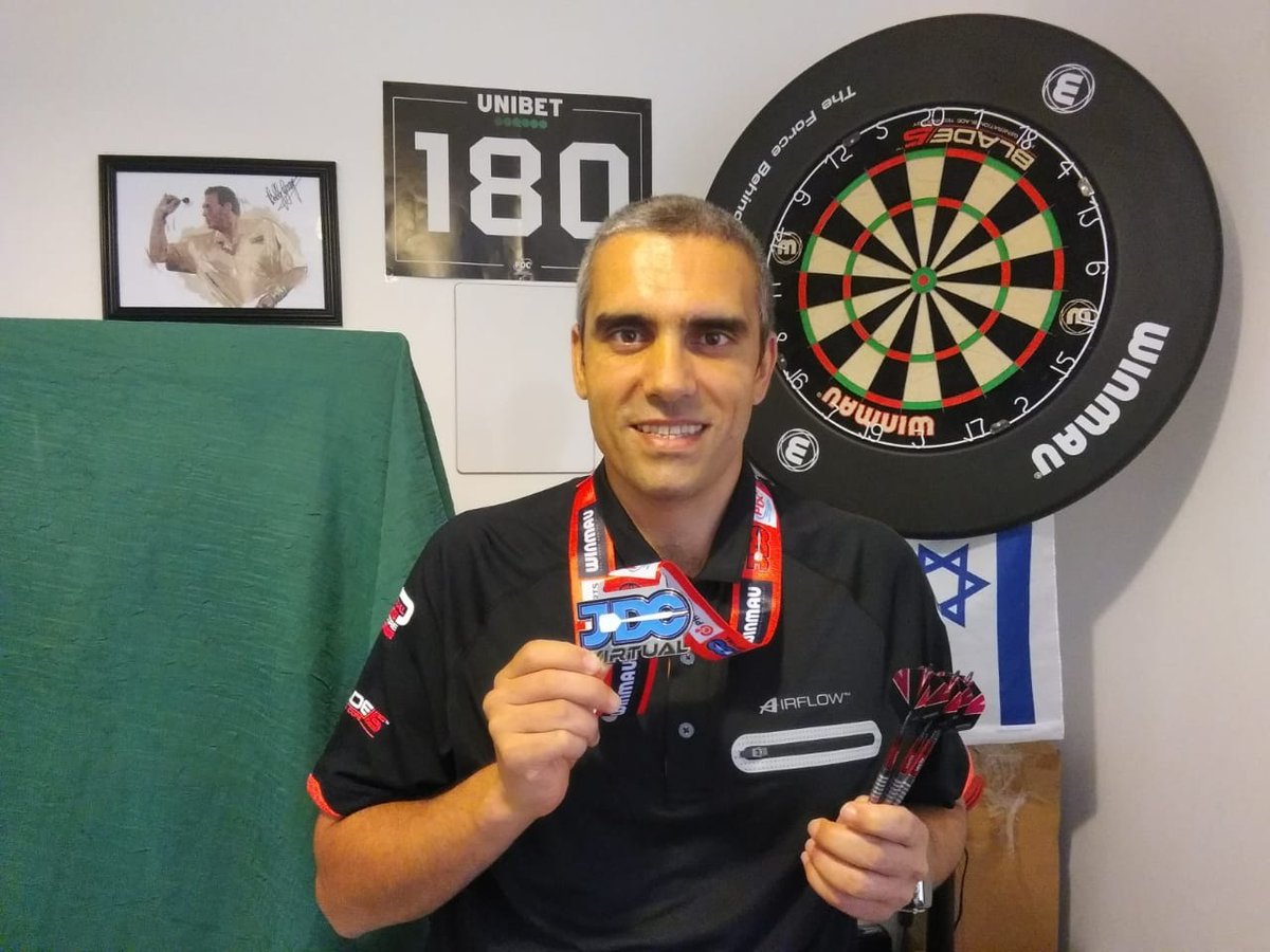 I'm honoured to be part of the darts family😊
This game makes me better every day. My mind becomes stronger, showing that there is no limit to perfection🏋️
I've reached one more step🥉
And every day I work to increase the number of such steps!
Thanks, @JDCdarts, <a href="/GoDartsProCom/">GoDartsPro.com</a>👏