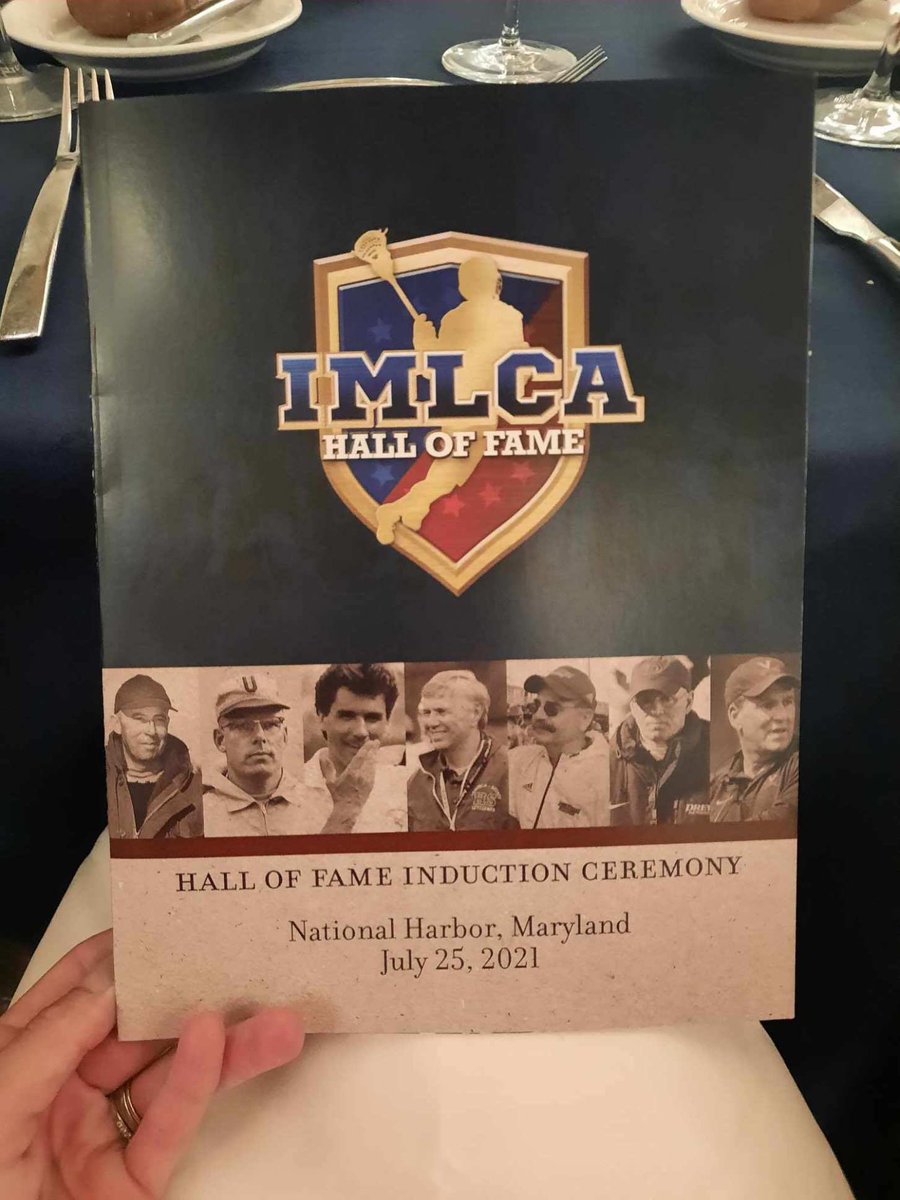 HSCLacrosse's tweet photo. Congratulations Coach Ray Rostan on your IMLCA Hall of Fame induction! Big thanks to the @IMLCACoaches, President Stimpert and an awesome Tiger lacrosse alumni crew for making this such a special night for our program! https://t.co/90zgXdIrvQ