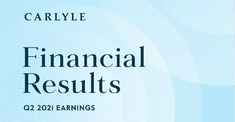 OneCarlyle's tweet photo. We’ve reported our Q2 2021 financial results. Check out the presentation with details. $CG