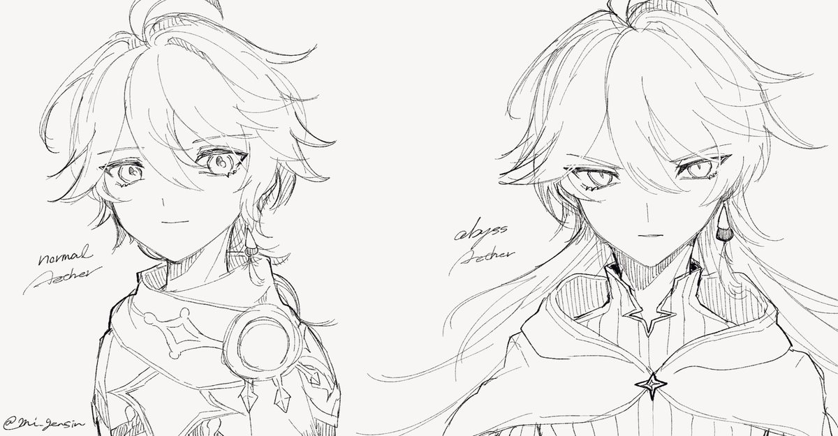 空くん描き分け練習
 #Aether 
