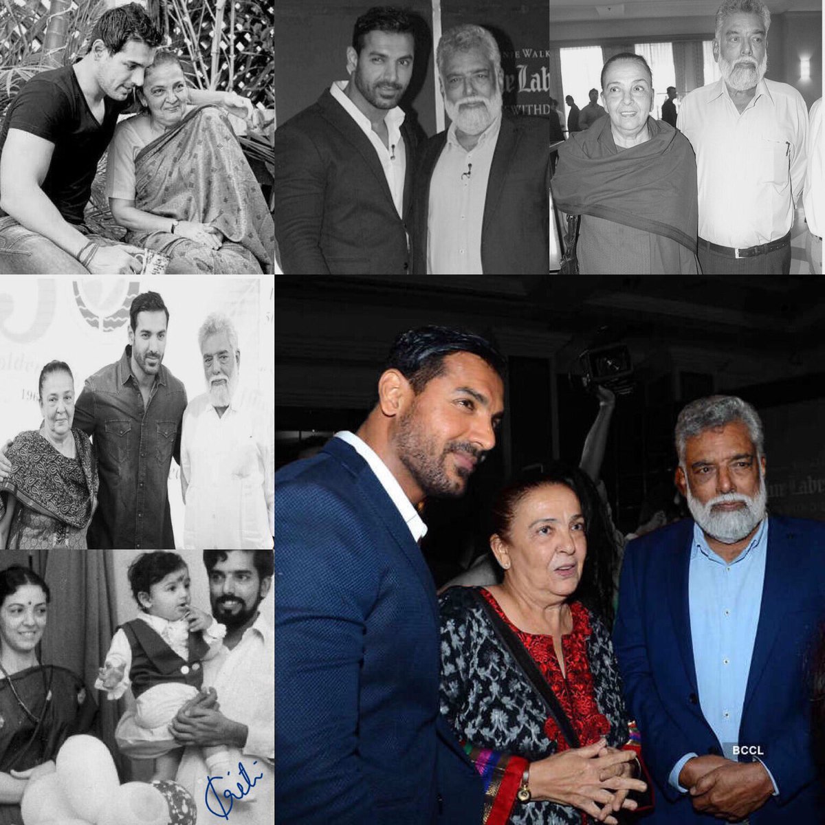 To the parents who helped you blossom n spread your fragrance all 
over… @TheJohnAbraham 

#HappyParentsDay 👫
#AbrahamJohn pa 🧔🏼‍♂️& #FerozaIrani mom 👰🏼‍♀️

#parentsday #parents #parentslove #parentslife #parentsbelike #unconditionallove #parentsupport #parentsoftheyear