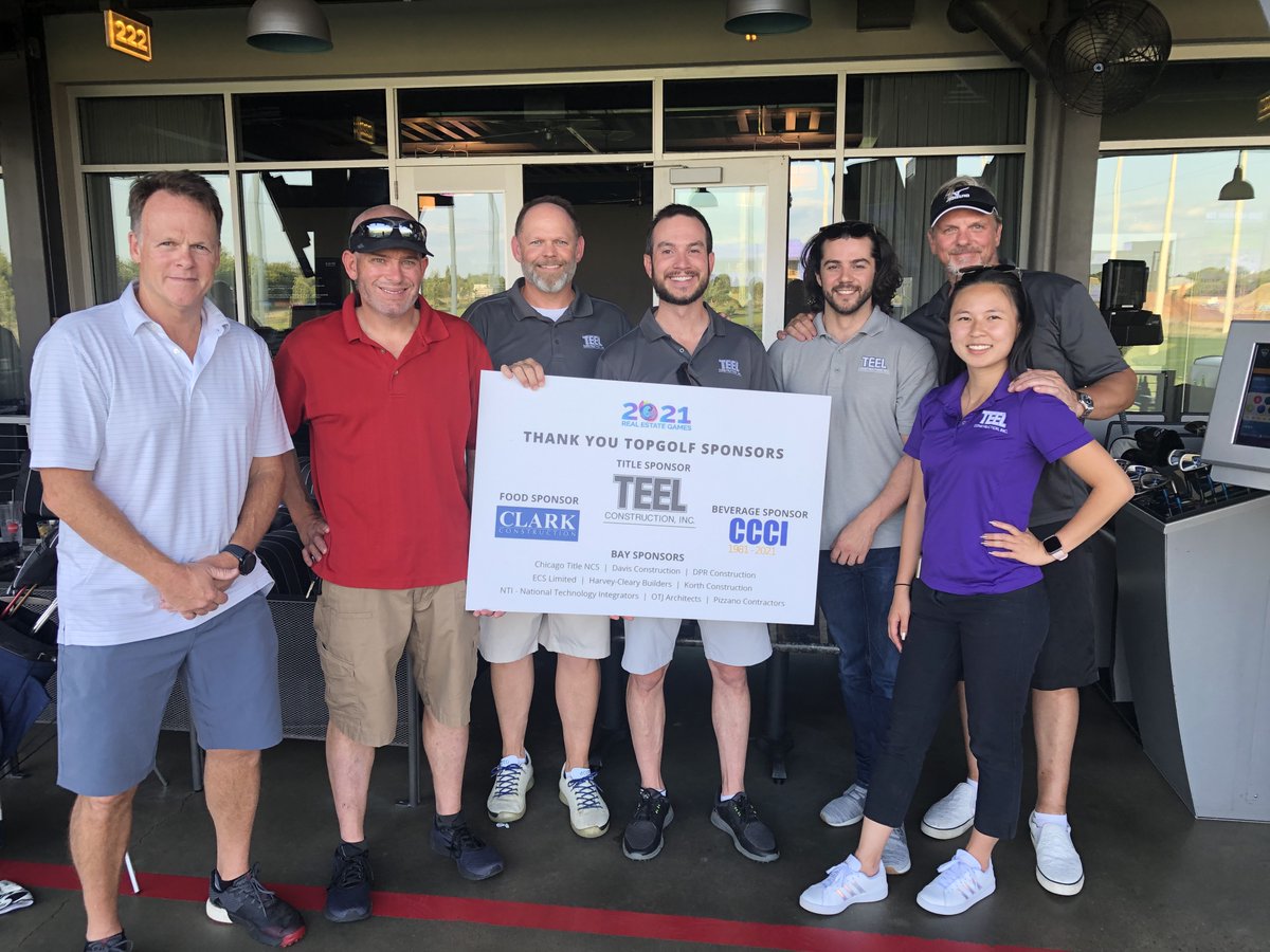 BUILD_with_TEEL's tweet image. Teel enjoyed supporting and being the Title Sponsor of the JDRF Real Estate games at Topgolf last week. Thanks to everyone who made it out to the @JDRF Topgolf tournament. #buildwithteel