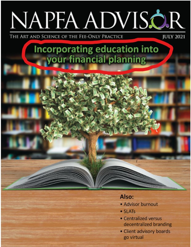 Perfect for NAPFA  - #NestEggGuru makes software to help #financialplanners educate and engage clients. See our full-page ad in the July Issue of #NAPFA Advisor conta.cc/3B7XcHQ. #FeeOnly #CFP #PasswordGuru