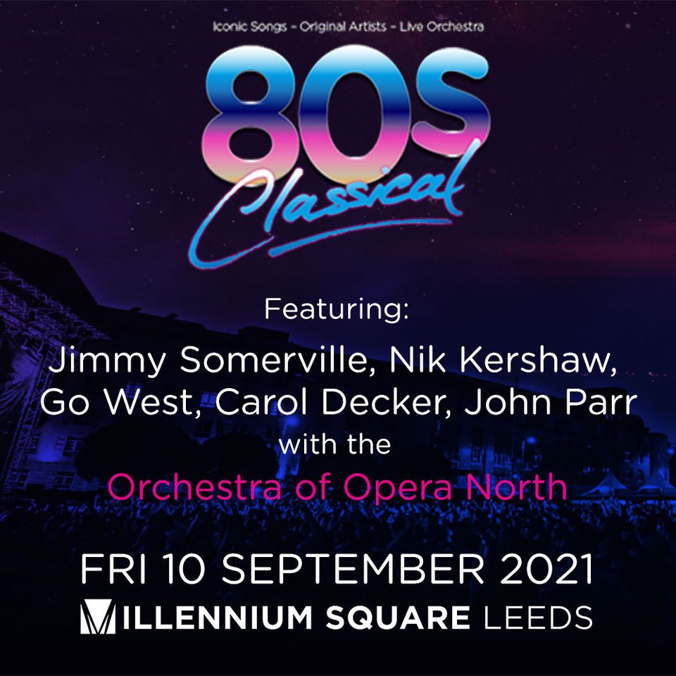Nik Kershaw HQ (@nikkershaw_hq) on Twitter photo Delighted to announce that <a href="/NikKershaw/">Nik Kershaw</a> is joining the <a href="/80sClassical/">80s Classical</a> line up with <a href="/peterjohncox/">Peter Cox π</a> <a href="/richarddrummie/">Richard Drummie</a> <a href="/caroldecker/">Carol Decker π</a> @JimmySomerville <a href="/JohnParrMusic/">John Parr</a> in Leeds <a href="/millsqleeds/">Millennium Square</a> on 10th September!
Tickets on sale this Friday.
π»πΌπΈπΌπΊπΌπ€ Delighted to announce that <a href="/NikKershaw/">Nik Kershaw</a> is joining the <a href="/80sClassical/">80s Classical</a> line up with <a href="/peterjohncox/">Peter Cox π</a> <a href="/richarddrummie/">Richard Drummie</a> <a href="/caroldecker/">Carol Decker π</a> @JimmySomerville <a href="/JohnParrMusic/">John Parr</a> in Leeds <a href="/millsqleeds/">Millennium Square</a> on 10th September!
Tickets on sale this Friday.
π»πΌπΈπΌπΊπΌπ€