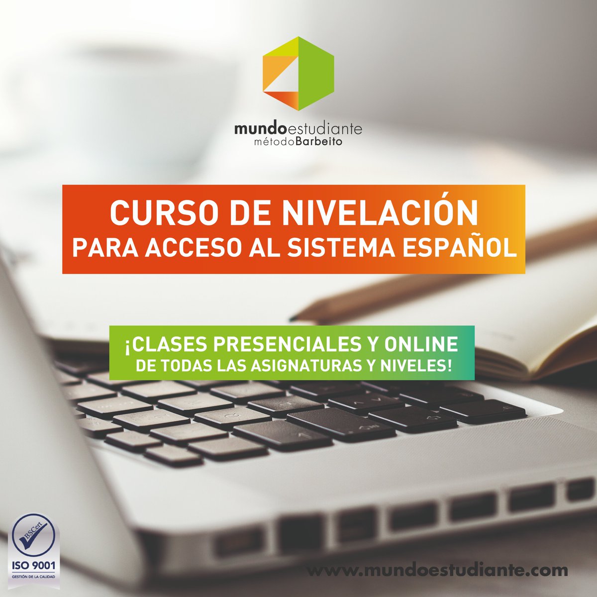 ☀️ Aprovecha el #verano2021 para preparar el próximo #curso. Te ayudamos a arrancar con buen pie: 📌 Método propio #metodobarbeito 📌 #clases individuales 📌 #horario flexible. Más info ➡️ mundoestudiante.com

#PCEUned #Primaria #ESO #Bachillerato #EVAU2022 #TecnicasdeEstudio