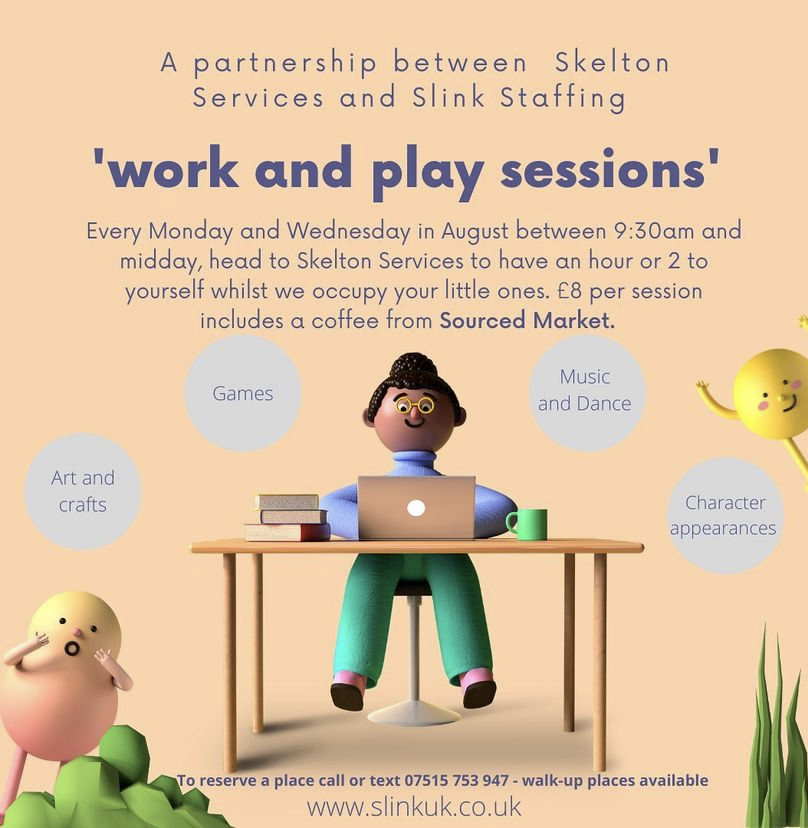 School summer holidays have begun! We know first hand how hard it can be to juggle childcare with everything else during the summer, so Slink are here to help!

Head to our website via the link in our bio for more info and to secure your slot!

#summerholidays #schoolholidays