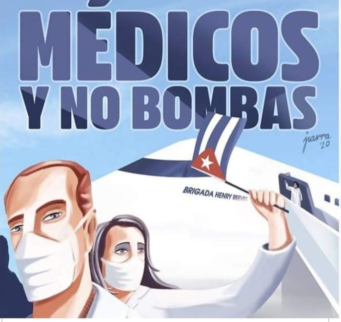 yordan_acanda's tweet photo. Se despide Ejército de Batas Blancas del Estado Bolívar que va a cumplir con el deber a la Patria Amada de todos los Cubanos. Fecha importante para todos los Galenos Cubanos. #26Julio 
@Cubacooperabol2 
@MINSAPCuba 
@cubacooperaven 
@Anayans09695629 https://t.co/yiSk3zN164