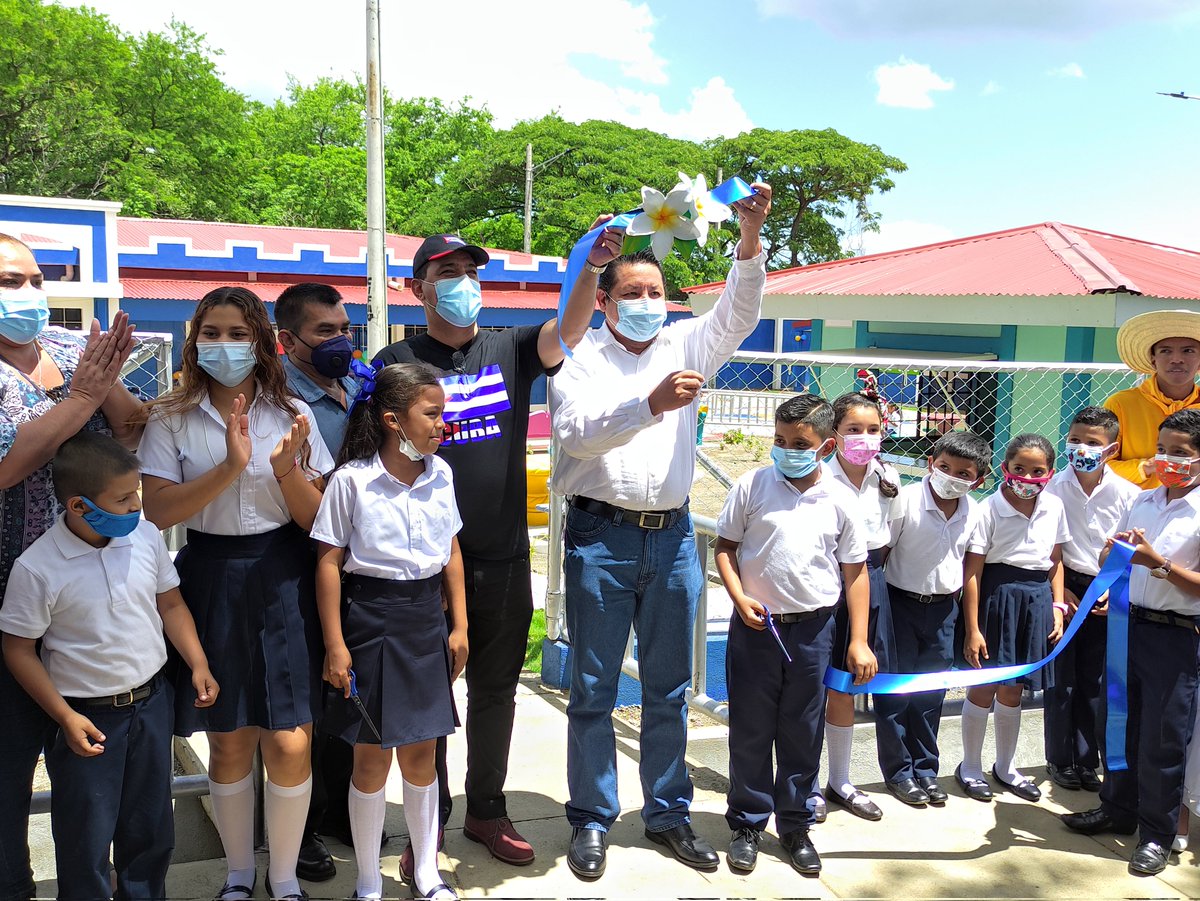 #Nicaragua | Inauguración del Colegio República de Cuba, Distrito III, Managua.