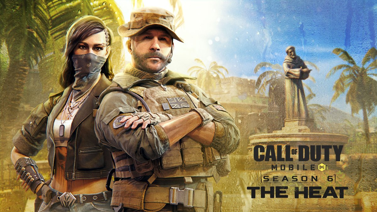 DexertoMobile's tweet photo. Call of Duty: Mobile Season 6 The Heat begins July 29 at 5PM PT!

Featuring the return of Black Ops 2's Slums, new Battle Pass, and more! https://t.co/5B5TrDg59V